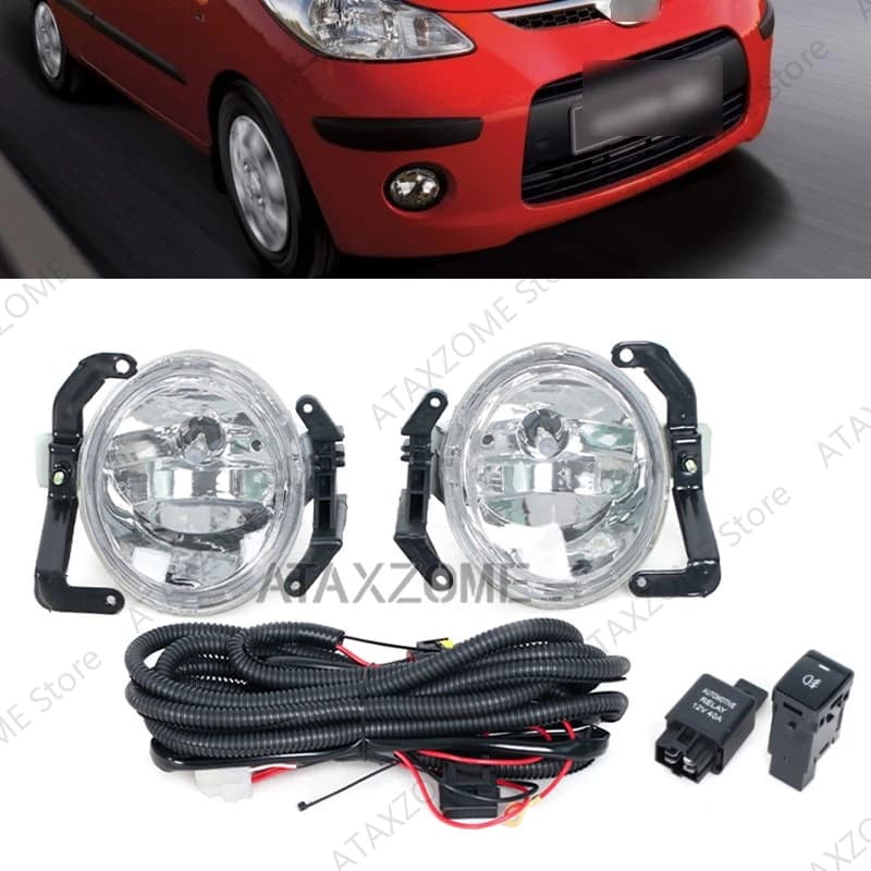 DRL daylight fendinebbia lamp Front bumper Group fendinebbia for Hyundai i10 2008 2009 2010 2010-2023R-EU 92202-0X000