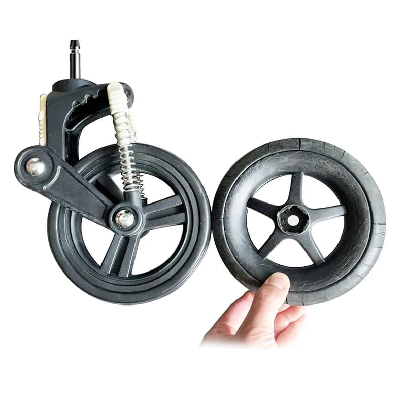 Ruota per passeggino compatibile Bugaboo Cameleon 3 ruota anteriore con cuscinetto 6900ZZ tipo EVA parte di ricambio accessori per carrozzina pneumatico EVA
