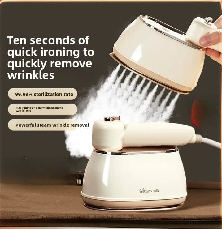 2026 New Handheld Garment Steamer, Mini Portable Steam Iron for Home Dorm Travel, Electric Clothes Wrinkle Remover