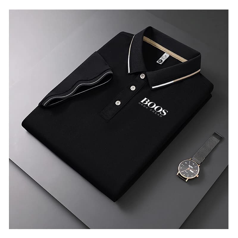 Polo a maniche corte da uomo, nuova collezione estiva, design alla moda, maglia da golf, t-shirt casual, abbigliamento uomo.