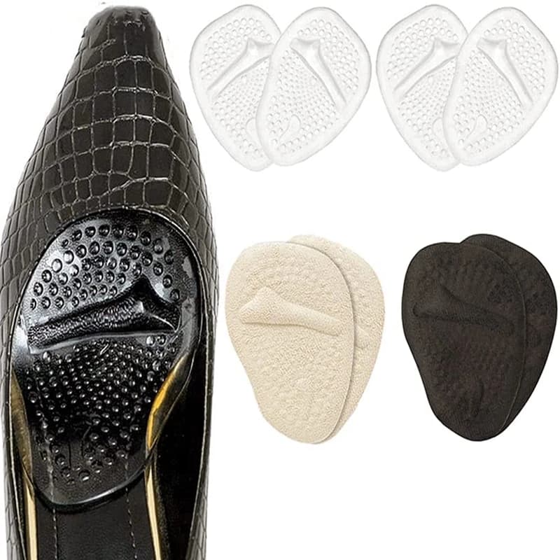 Soft Forefoot Insert Pain Relief Half Size Shoe Pad High Heels Women Sandals Anti-Slip Silicone Gel Insoles for Shoes Cushion