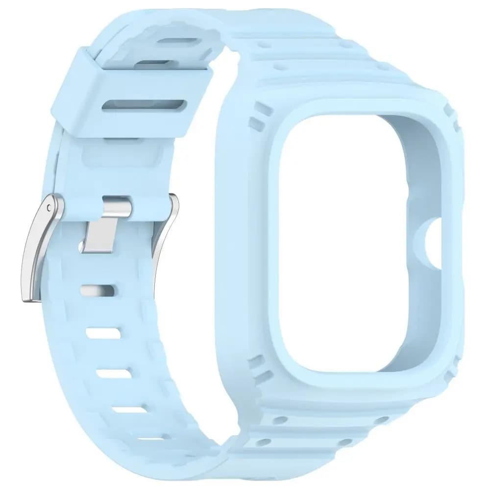 Soft Replacement Case+Strap Bracelet Integrated Silicone Watch Strap Accessories Smart Watch Watchband for Redmi Watch 4