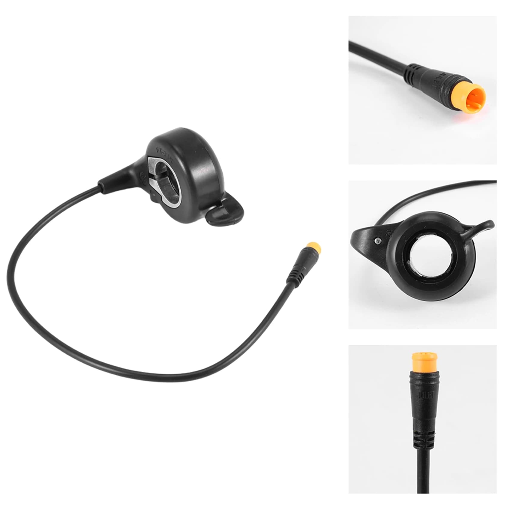 Acceleratore a Pollice AD10 per E-Bike, Acceleratore FT-21X per Bicicletta Elettrica, Kit Componenti per Scooter Elettrico (Impermeabile)