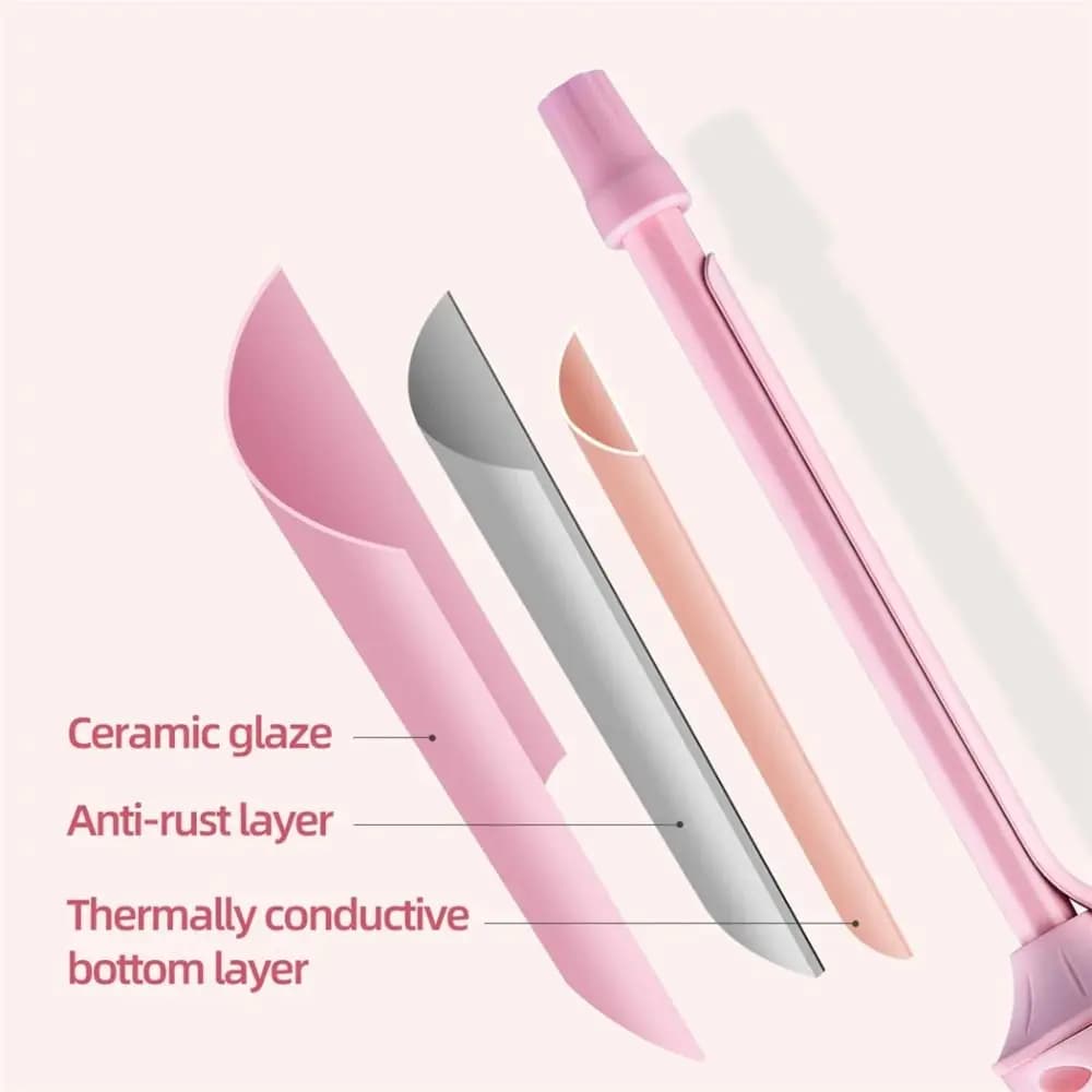 New Iron Professional Earrings Mini with 9mm Ultra Sottile Ceramic Plate, Electric Styling Tool