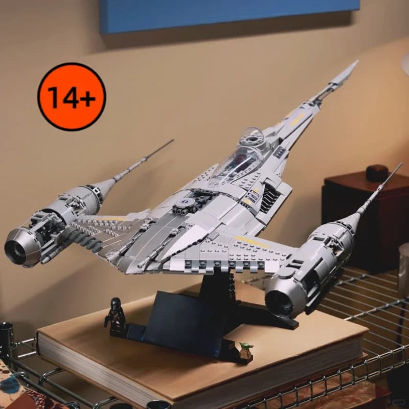 In Stock Hot New N1 Starfighter Building Blocks Detailed Assembly Bricks Toys DIY Educational Collectible Model Birthday Gifts