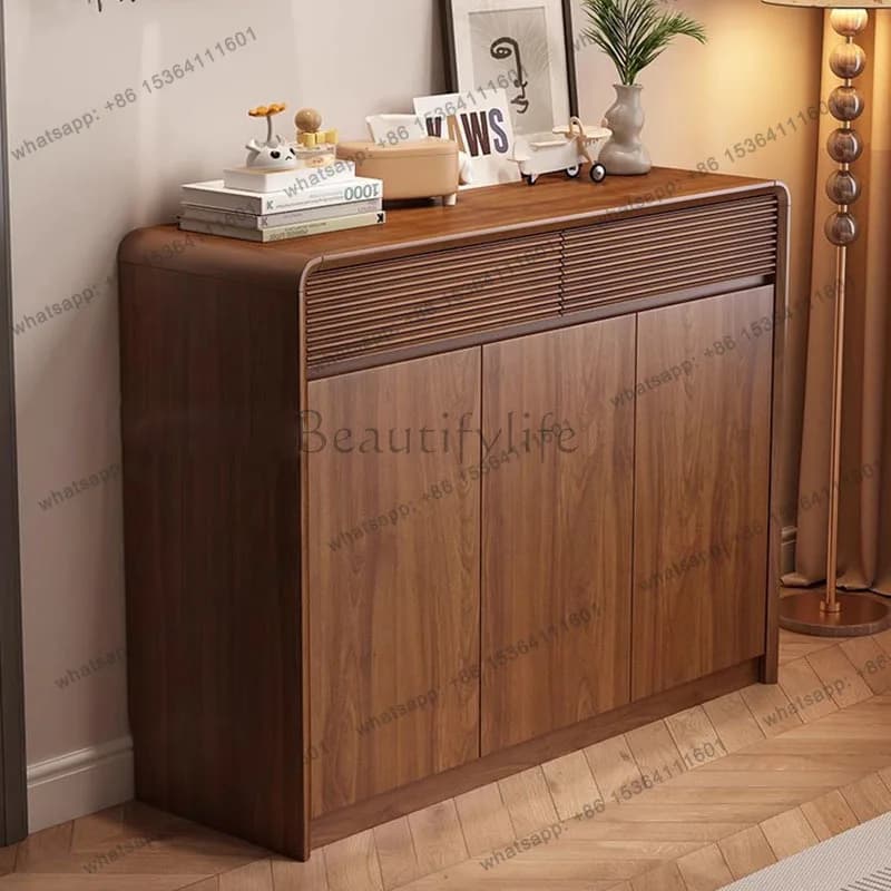 Moderno Organizzatore Verticale per Scarpe, Mobile Espositore per Soggiorno, Armadio di Lusso per Scarpe, Design d'Arredo per Ingresso