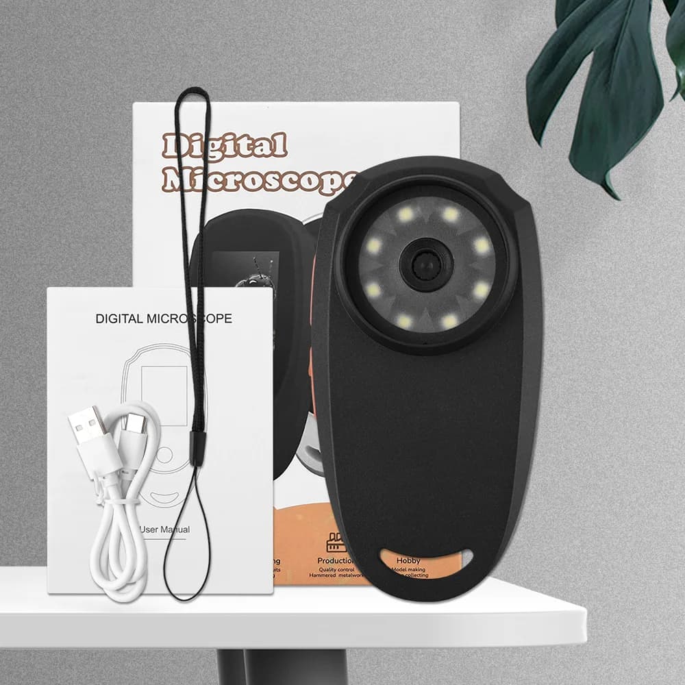 Dermatoscopio Analizzatore della pelle Macchina Microscopio digitale Fotocamera WiFi Elettronica wireless Rilevamento del cuoio capelluto Lente d'ingrandimento dei pori del viso