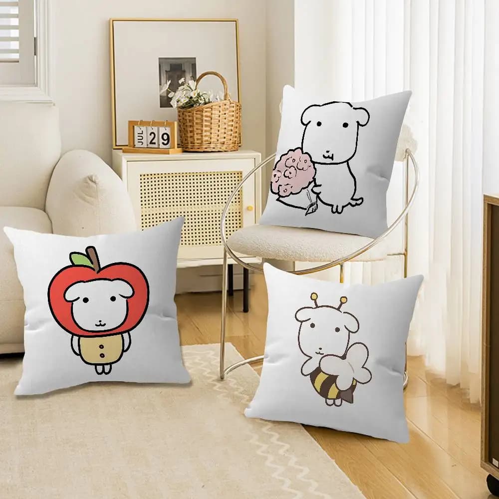 Cute GANADI Cushion Cover Decorative Pillow Sofa Home Decor case pillow cases