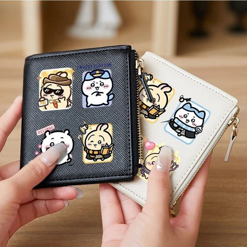 Portafoglio Corto Chiikawa Usagi, Porta Carte e Documenti, Organizer Kawaii Squisito per Bambini, Adolescenti, Studenti, Scuola, Portatile e Compatto 2026