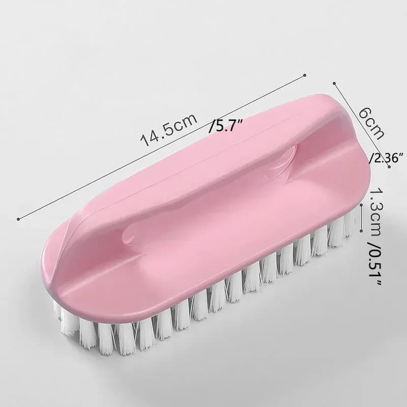 1 pz2026 1 pz setola rigida lavaggio scarpe spazzola di plastica multifunzionale per uso domestico spazzola per pulizia manuale lavanderia spazzola per il bagno