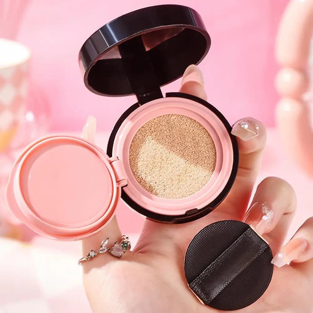BB Cream Cushion Nutrient for Skin Improves Skin Structure Moisturizing Funding Moisturizing Cosmetics Corrector for Face