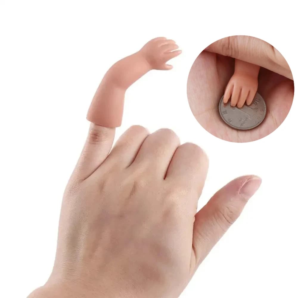 1pc Divertente Braccio Del Bambino Trucchi Magici La Piccola Mano Scherzo Scherzo Puntelli Magici Monete Scomparire Close-up Performance Magici