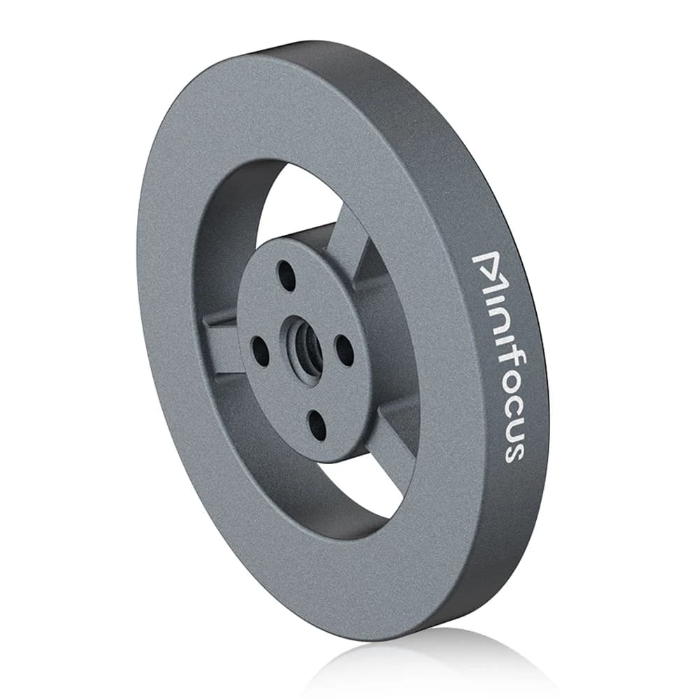 Supporto per telefono con base magnetica in alluminio per iPhone 16 15 14 Pro Max per MagSafe Supporto per telefono con adattatore per montaggio su testa a sfera per treppiede con foro da 1/4"