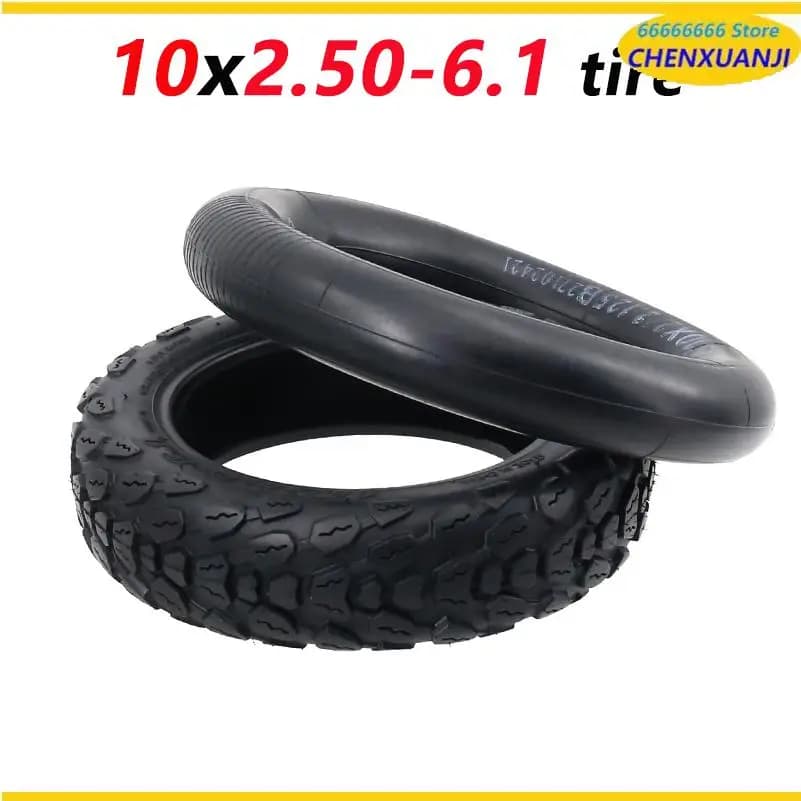 10X2.50-6.1 Tires Part Fit for Ninebot Max G30 and Okai Neon Pro Ducati PRO Electric Scooter 10"Electric Scooter Tyre