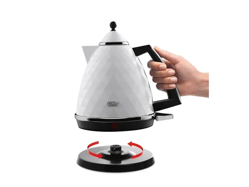 Electric kettle series Delonghi KBJ plastic version with diamond cutting