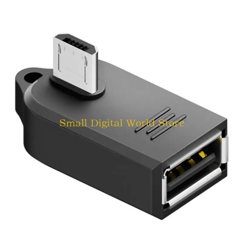77UB 5Pin USB To USB OTG Adapter Connectors For Smartphones Tablets U Disk Keyboard Mouse Flash Drive 480mbps Data Transfer