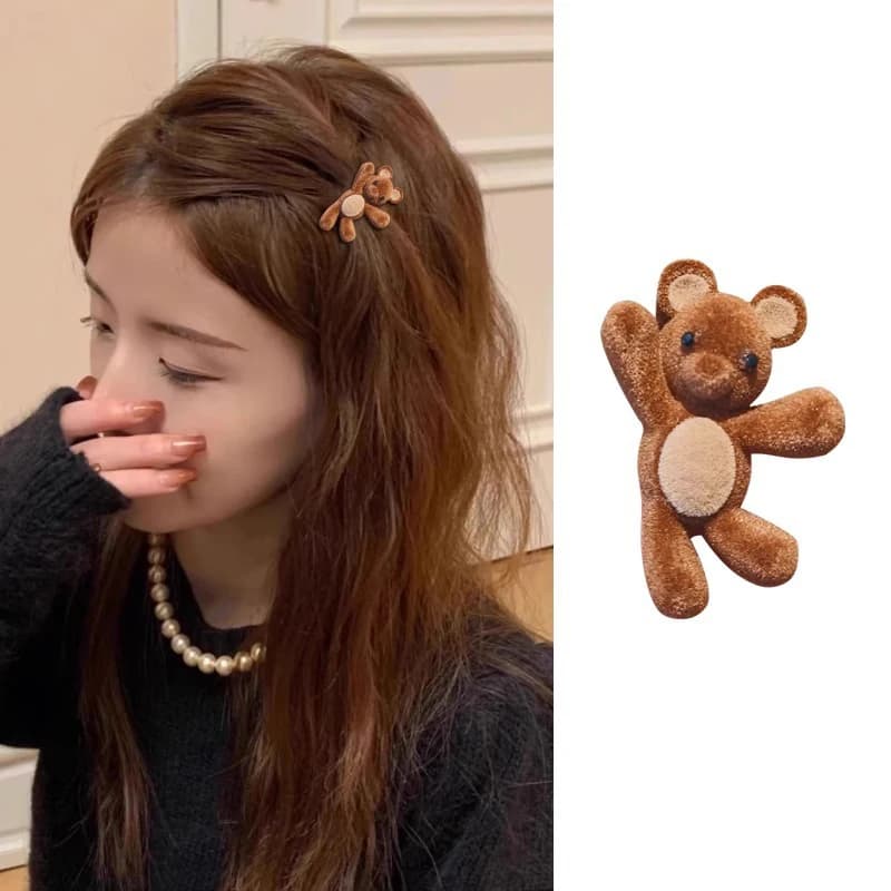 Fermagli per capelli laterali raffinati e compatti, nuovi fermagli per capelli sciolti e per la fronte, accessori per capelli da donna e ragazza