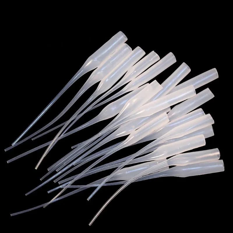 10/50 Pz Universal 502 Istantaneo Super Colla Goccia Ugello Tubo Allungato Tubo di Bottiglia Catetere Contagocce Tool Sticker