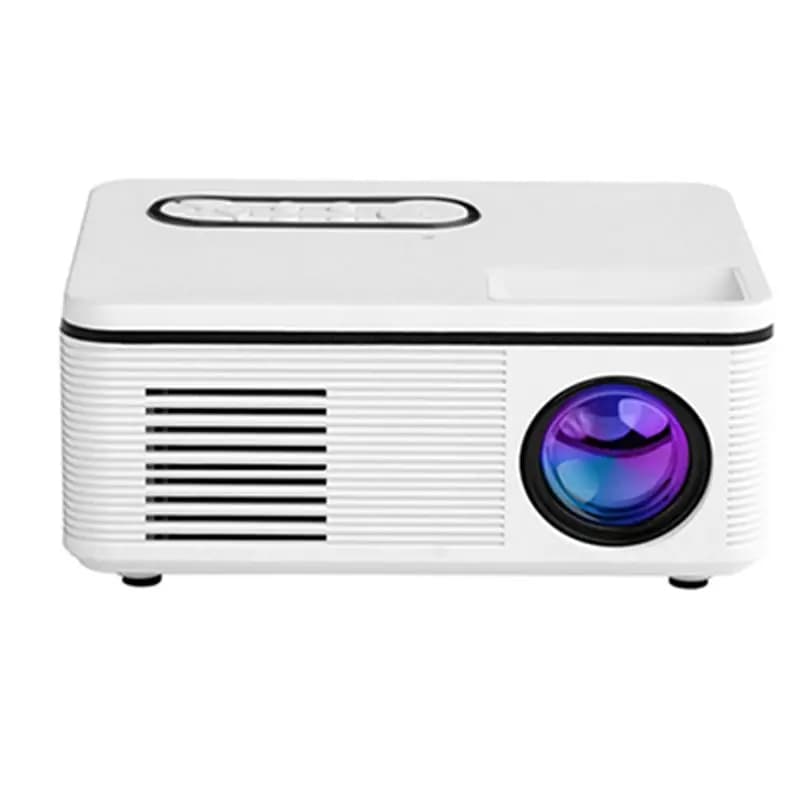 *X07A Proiettore 1080P Mini LED portatile WIFI Full HD Correzione Android per mini proiettore portatile Home Theater (B) Spina UE