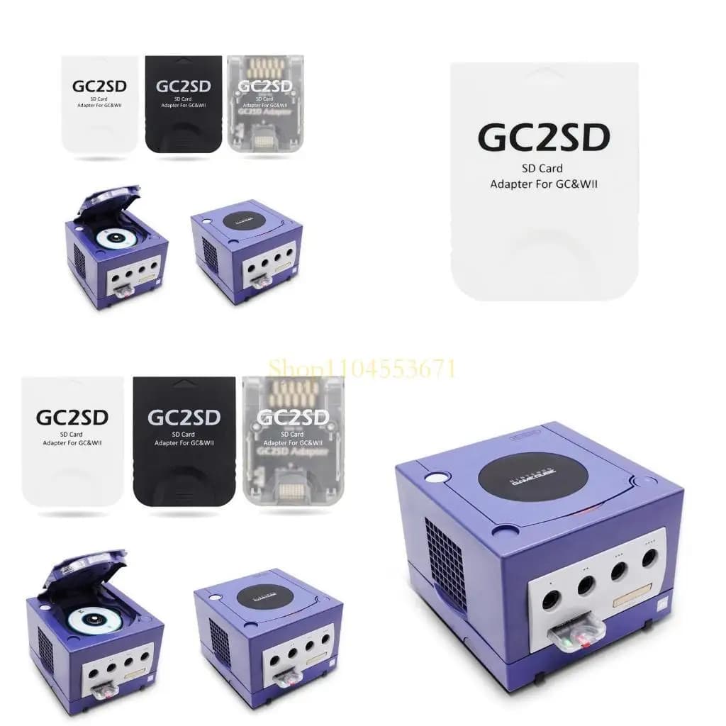Best seller GC2SD Adattatore schede memoria del lettore schede digitali Secure per Console SD2SP2