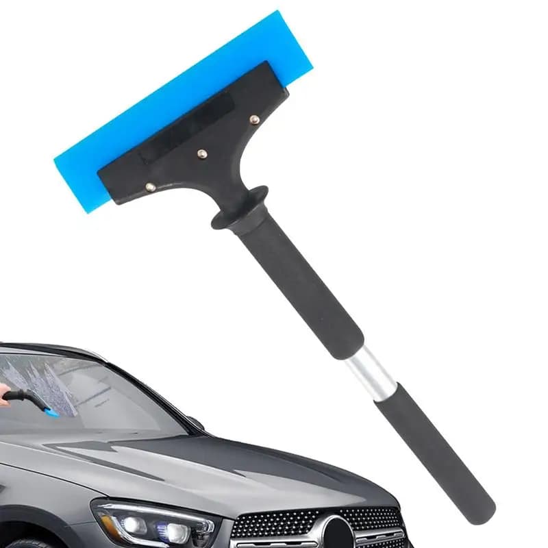 Raschietto per la pulizia della colla per la rimozione dell'adesivo della finestra dell'auto Raschietto per la rimozione dell'adesivo del parabrezza multifunzionale per la colla del vetro dell'auto