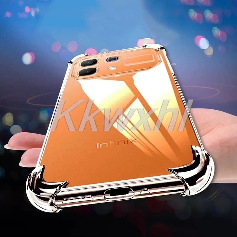 Cover Protettiva Posteriore Originale in TPU Morbido per Smartphone Infinix Note 60 Pro Edge Note60 60Pro X6887 X6878 X6879