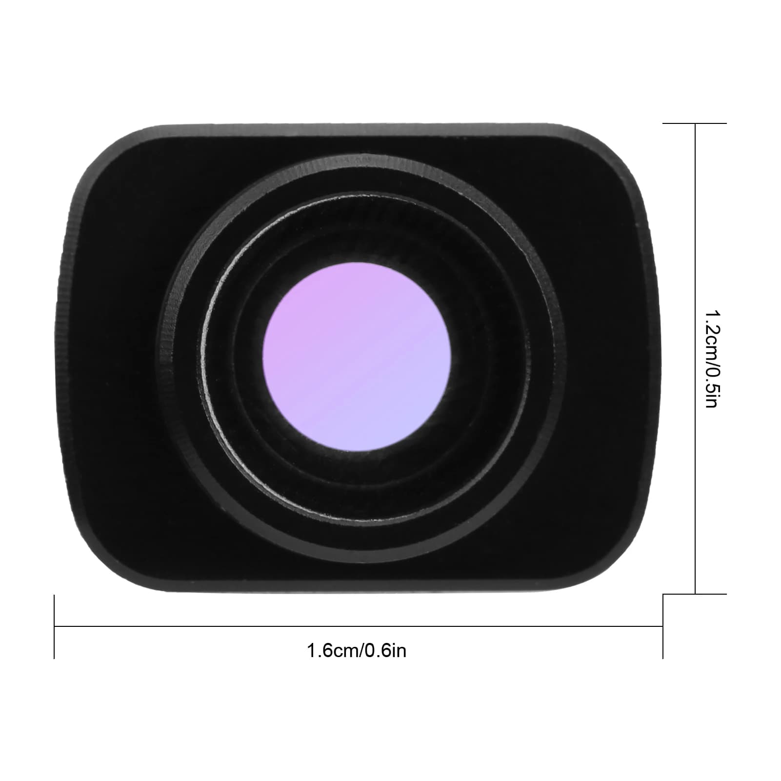 Obiettivo grandangolare portatile obiettivo grandangolare portatile obiettivo anamorfico magnetico per accessori DJI OSMO Pocket1 / Pocket2