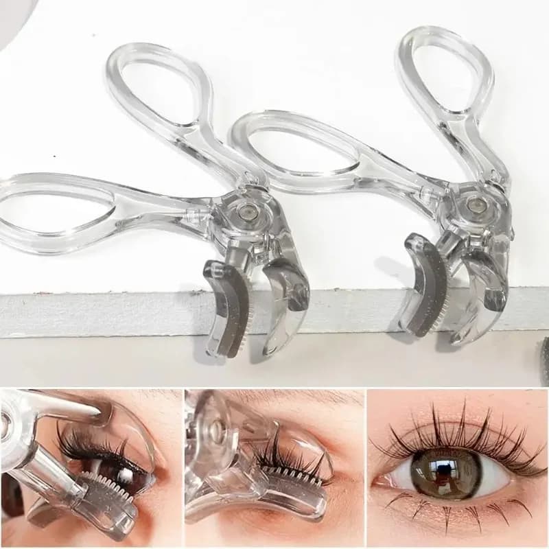 Piegaciglia inferiore Curling e modellatura duratura Piegaciglia grandangolare Piegaciglia Accessori per il trucco delle ciglia