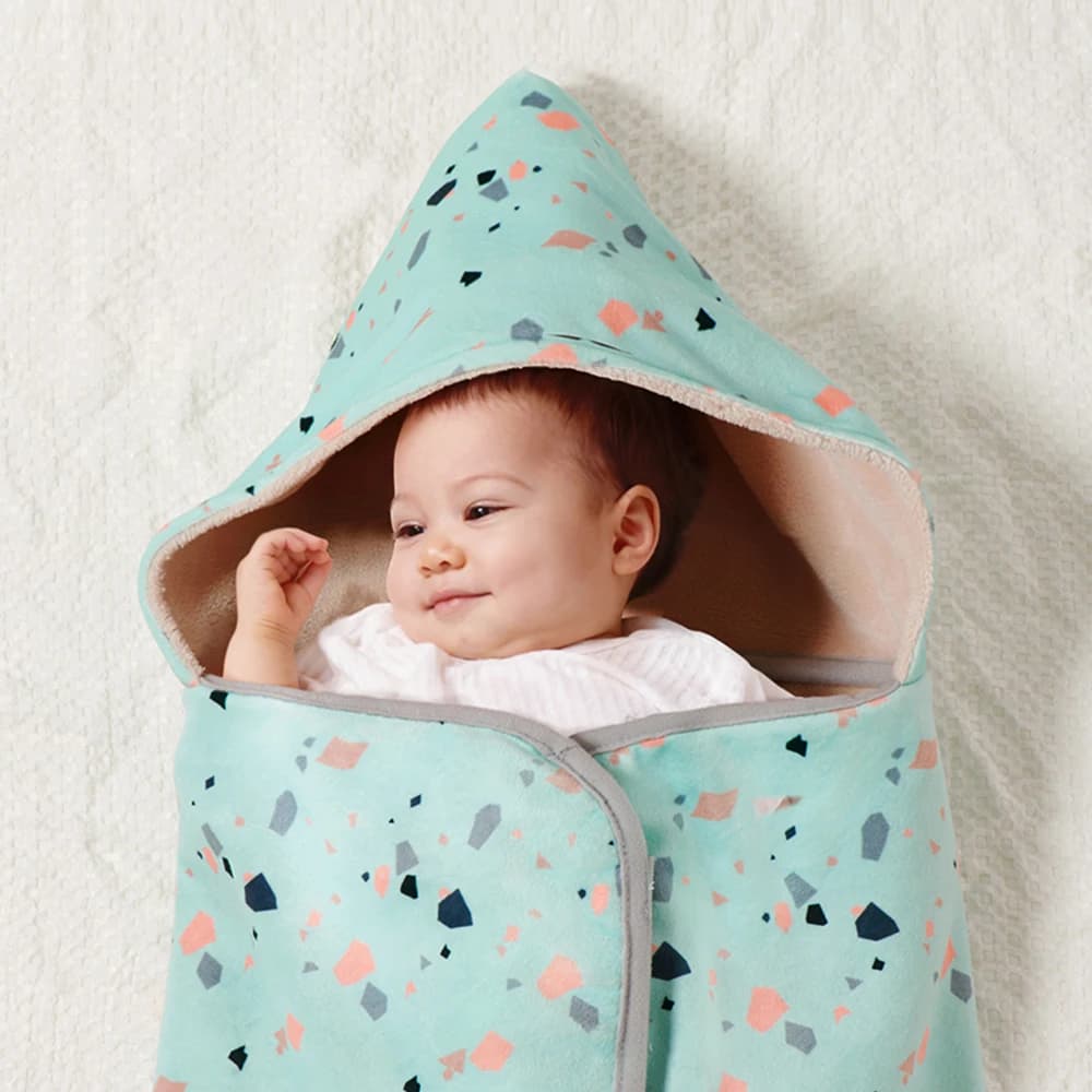 Sunveno Coperta per passeggino multifunzionale Trapunta invernale antivento per neonati Morbida e calda Letti avvolgenti Coperta per marsupio