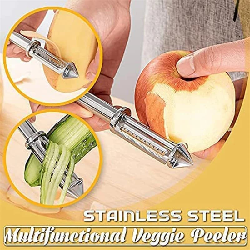 Multifunctional Manual Peeler Knife Grater for Vegetables Potato Apple Useful Things for Home Novel Kitchen Accessory Accessorie