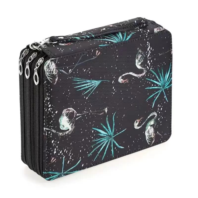 120 Slots School Pencil Case Supplies Kawaii Pen Box Pouch Girls Pencilcase Kit Large Capacity Stationery Colored Bag Organizer