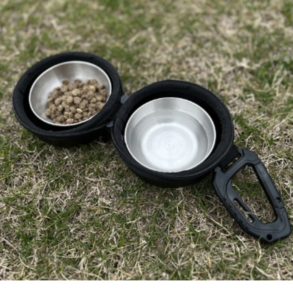 Lightweight Pets Outdoor Feeder Bowl Road Trips Outdoor Food And Water Tool Outdoor Camping Accessories