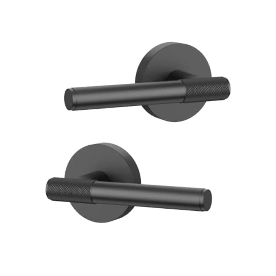 Maniglie per Porte, Leva Decorativa Non Girevole con Pomelli per Armadi, Porte Francesi Doppie, Dispense e Porte Interne a Spinta/Trazione