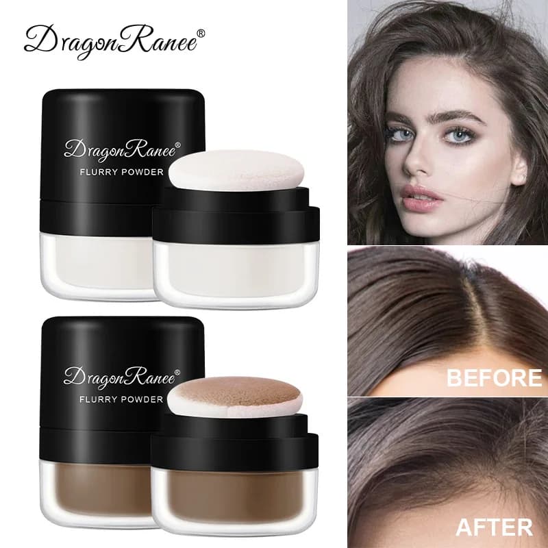 Pumpdour Powder Oil Control Frangia Hair Sophisticated Without Shampoo Natural Powder for Hair Attachment Powder Dry Hair Powder Soft Powder Hair Makeup