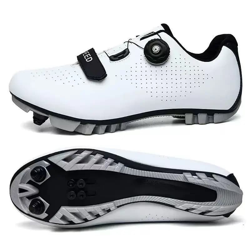 MTB Mountain Road Bike Lock Shoes Traspirante Resistente all'usura Pedale Bicicletta Bicicletta competitiva all'aperto