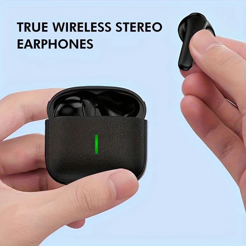 Wireless TWS K05 Series, Bluetooth 5.3 Headphones with Long Autonomy, Noise Cancellation, Vocal Calls for Gaming, Work and Sport
