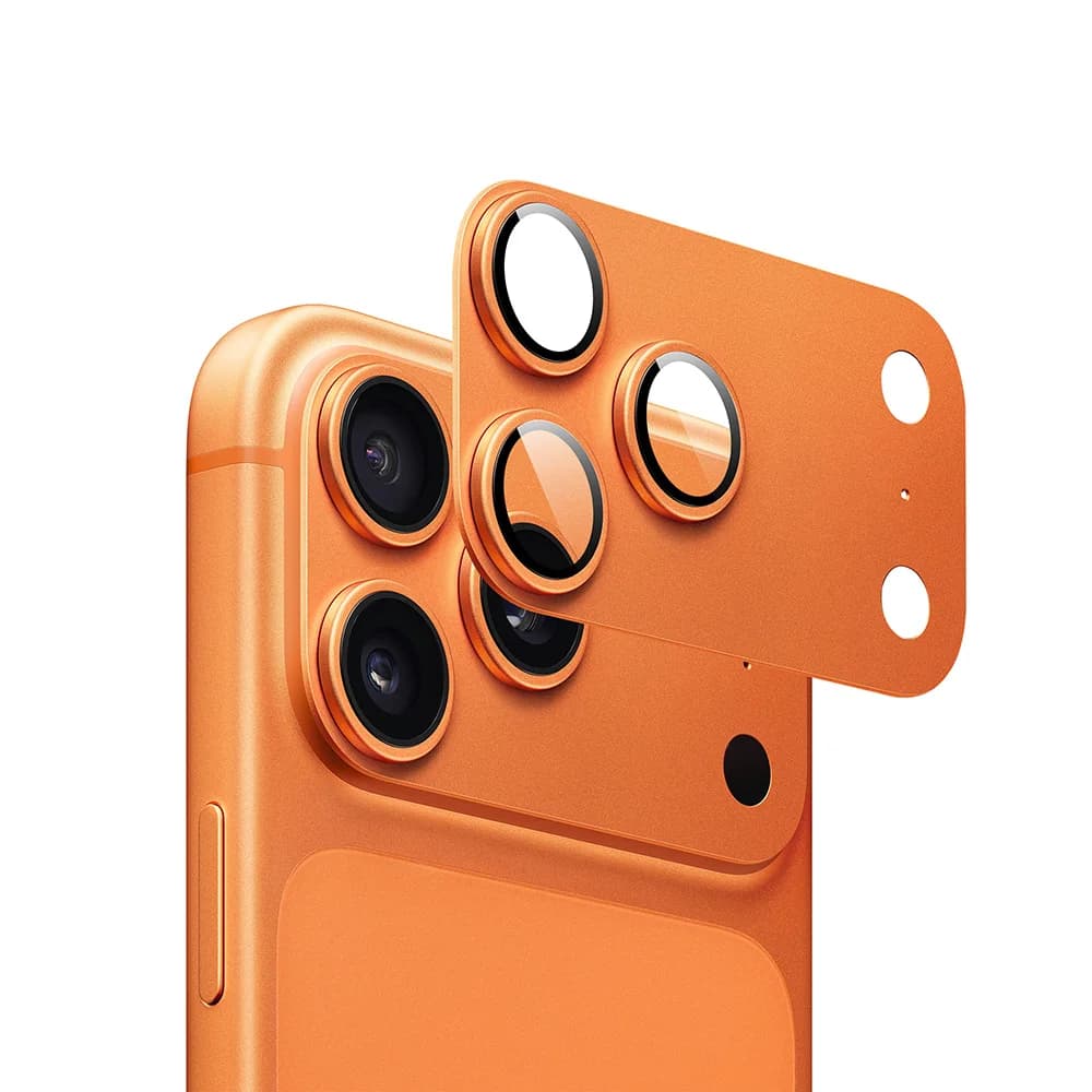 WiWU Armor Deck Protezione per obiettivo per iPhone 17 Pro Max Pellicola protettiva per fotocamera antipolvere in vetro temperato per iPhone 17 Pro Max