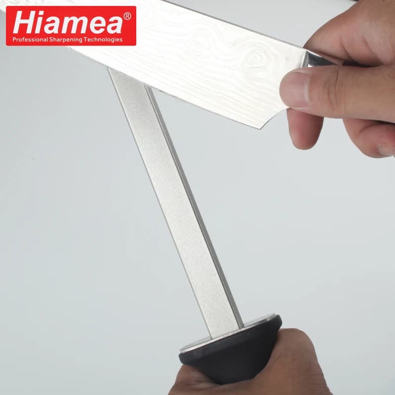 Rod for sharpening diamond knives from 10 inches 360/600 Girt Anti-slip Mat Steel sharpening Stone sharpening system Kitchen sharpening system