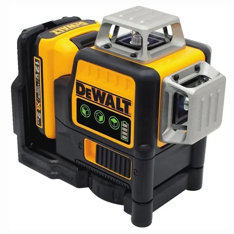 Dewalt DW089LG 3 lati * 360 gradi verticale 12 linee livello laser orizzontale misuratore di livello di luce verde batteria al litio 12V esterna