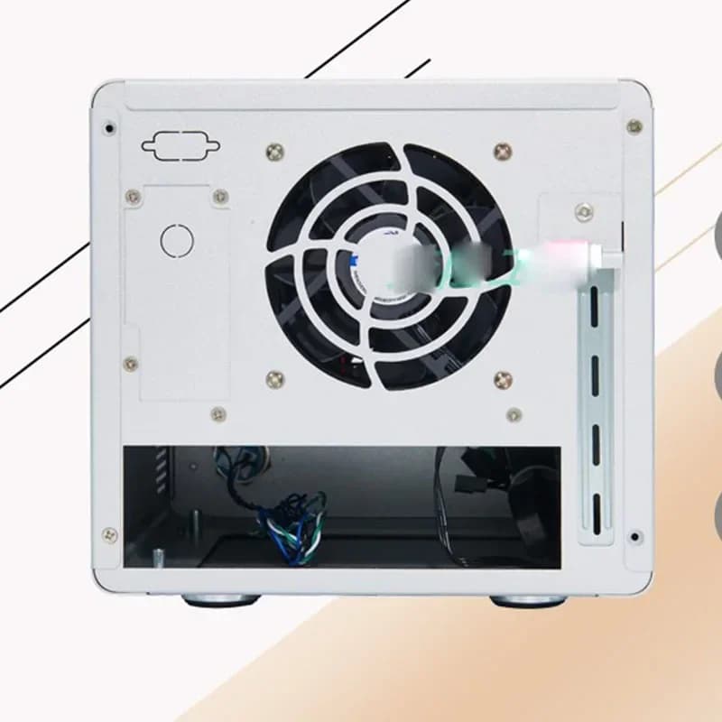 2025 Nas Series 4-bay Mini Server Hot Plug Chassis Network Storage Industrial Control Equipment
