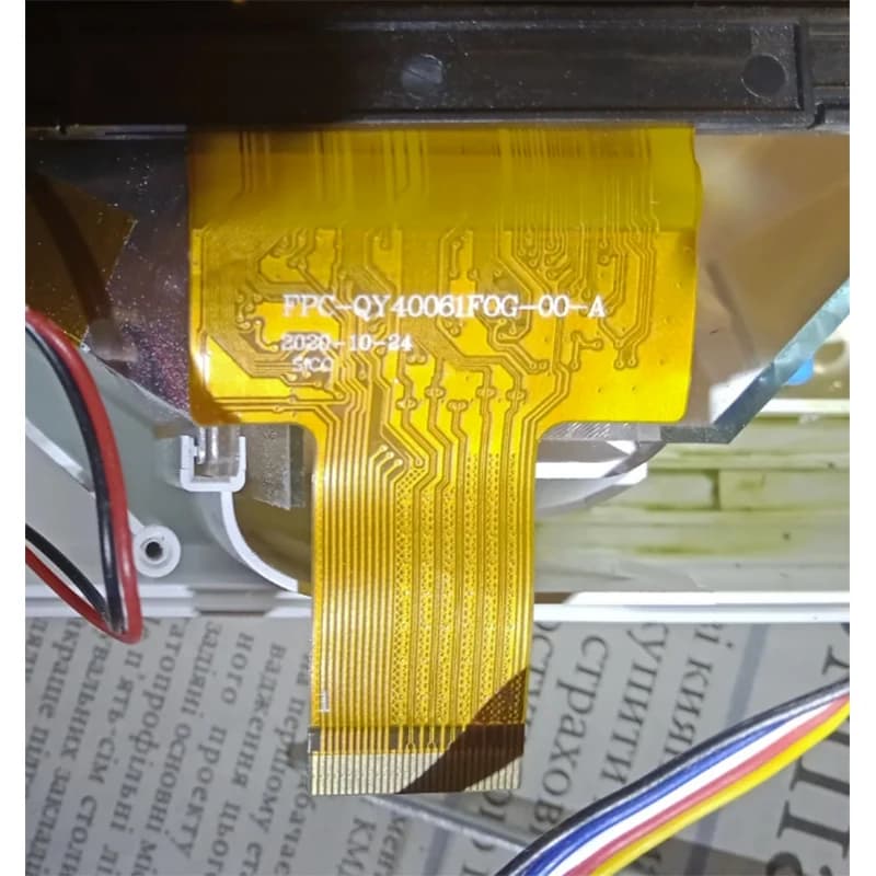 Nuovo PANNELLO LCD per FPC-QY40061FOG-00-A Schermo di visualizzazione Proiettore Schermo LCD A Matrice Proiettore Fai Da Te Accesso Sostituire