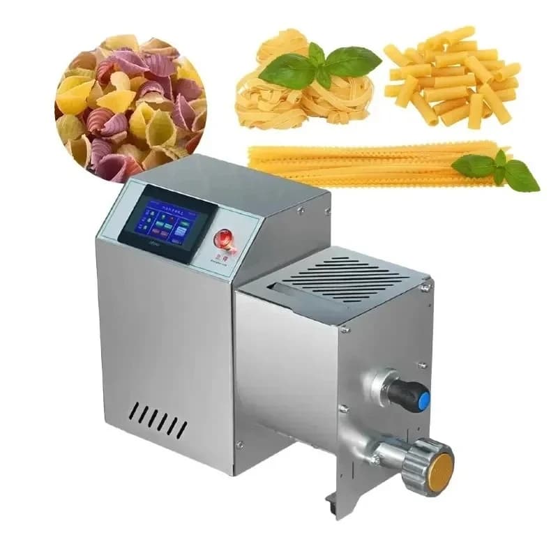 Macchina Professionale Completamente Automatica per Fare la Pasta, Macchina Elettrica a Spirale per Pasta con Bordi Ondulati