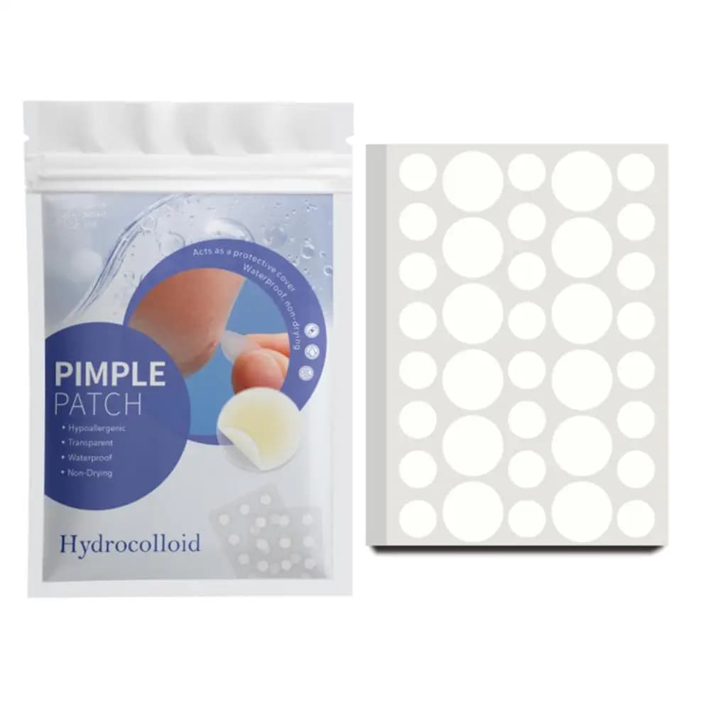 360PCS/400PCS Rotondo Acne Toppe E Stemmi Invisibile Trattamento Dell'acne Copertura Nascondere Le imperfezioni Trasparente Traspirante Brufolo Adesivo Per Adolescenti