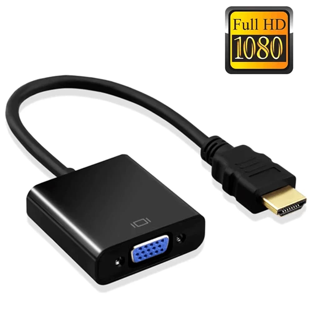 HD 1080P HDTV Compatibile Convertitore Cavo VGA HDTV Maschio A Femmina Convertitore VGA Adattatore Per Laptop Tablet Monitor TV Proiettore