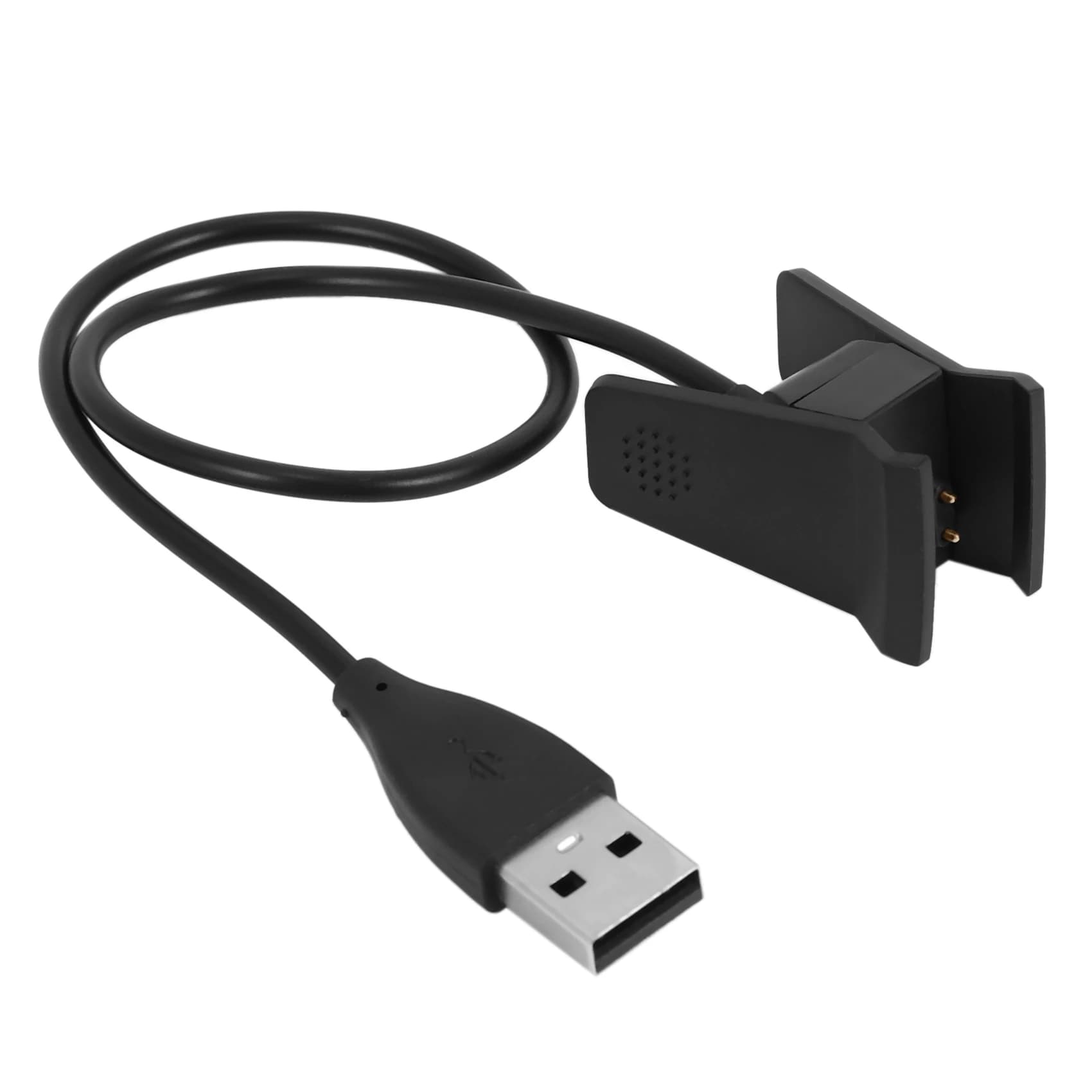 B02B-Clip di ricarica per Fitbit Alta- Adattatore per caricabatterie USB sostitutivo Cavo di ricarica Cavo di ricarica per Fitbit Alta Smart Fitness