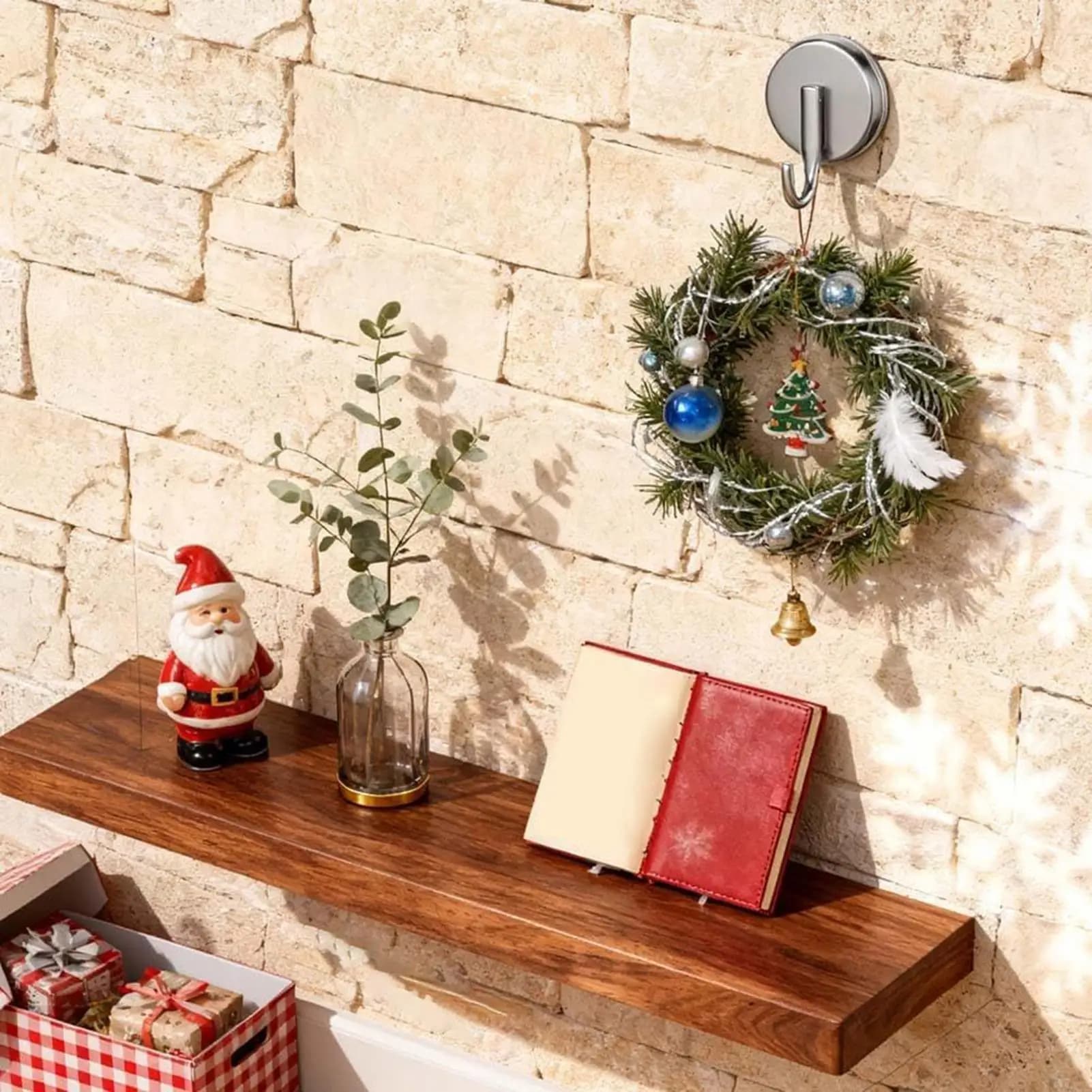 Ganci a ventosa Nessuna perforazione Ganci a ventosa rimovibili per ghirlande di porte per camera da letto Soggiorno Cucina Bagno Finestra di vetro