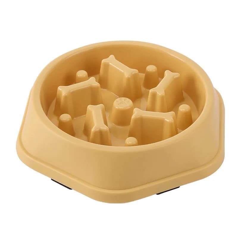 Ciotola per alimentazione lenta per animali domestici, piccola, media e grande, per cani Teddy Golden Retriever, ciotola anti-soffocamento, ciotola antiscivolo per alimentazione lenta, prodotti per animali domestici