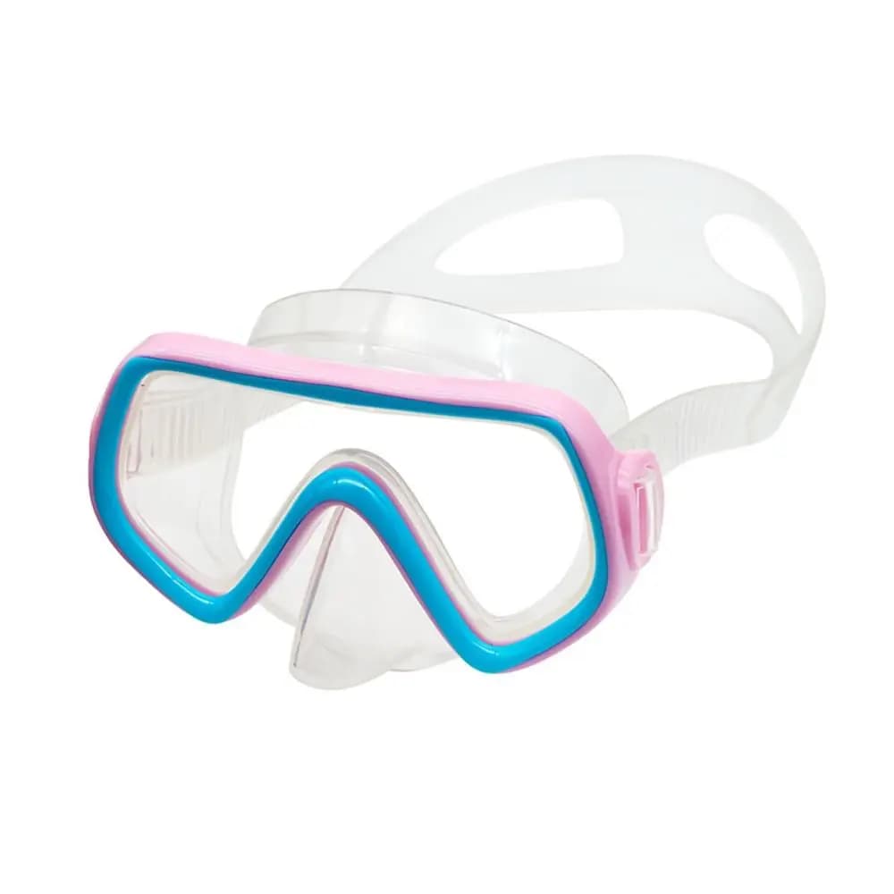 Anti-Shattered PC Glass Kids Swim Goggles PVC Strap with Nose Cover Child Diving Mask Anti Fog Anti-Leak Pool Swim Eyewear Boys