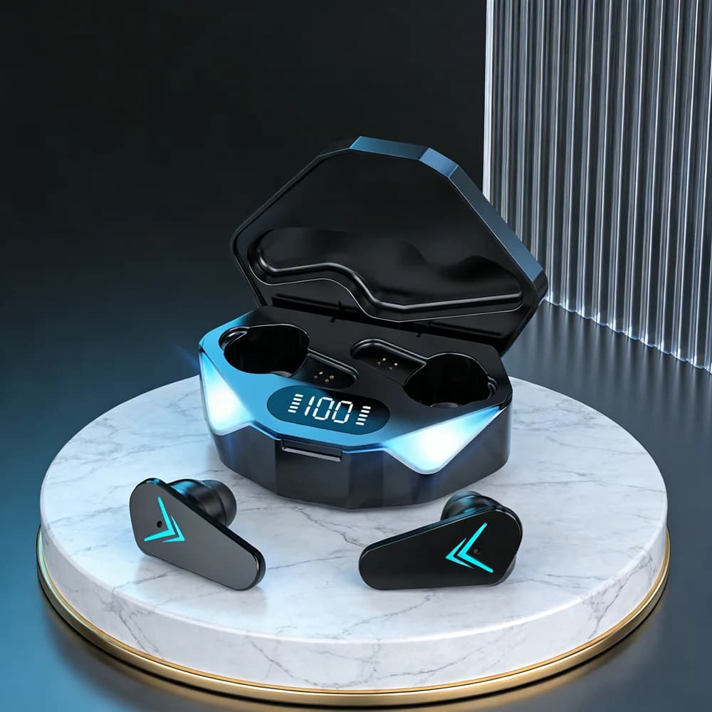 New TWS headset Bluetooth wireless gamer headset gamer with microphone hands-free apply to smartphones
