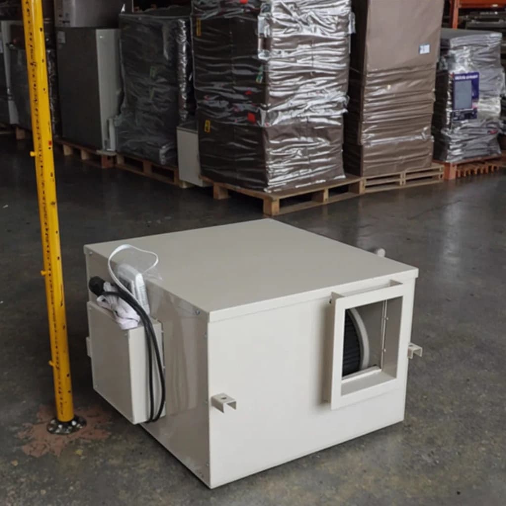 New 50L Per Hour 100 Pints Industrial Ceiling Mounted Duct Dehumidifier Circuit Protection System 220V Electric Safety First